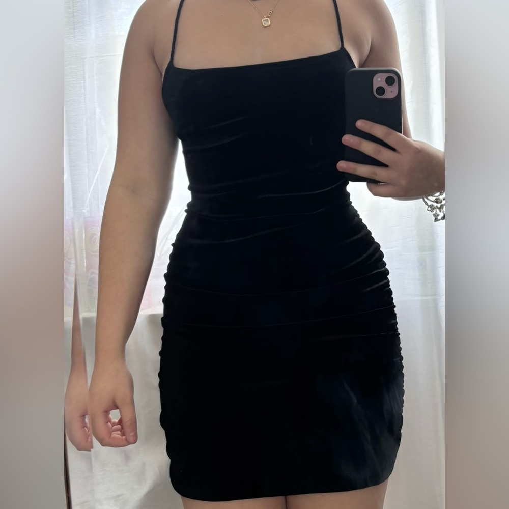 Backless Mini Dress - Picture 2 of 2